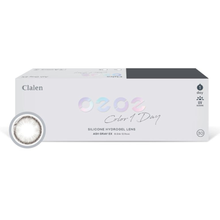 Load image into Gallery viewer, Clalen 0202 One-day Color lenses Ash Gray Ex (30 lenses pack)