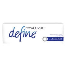 将图片加载到图库查看器,强生™ 安视优 Define 美瞳 日抛 近视彩妆隐形眼镜(每盒30片)
