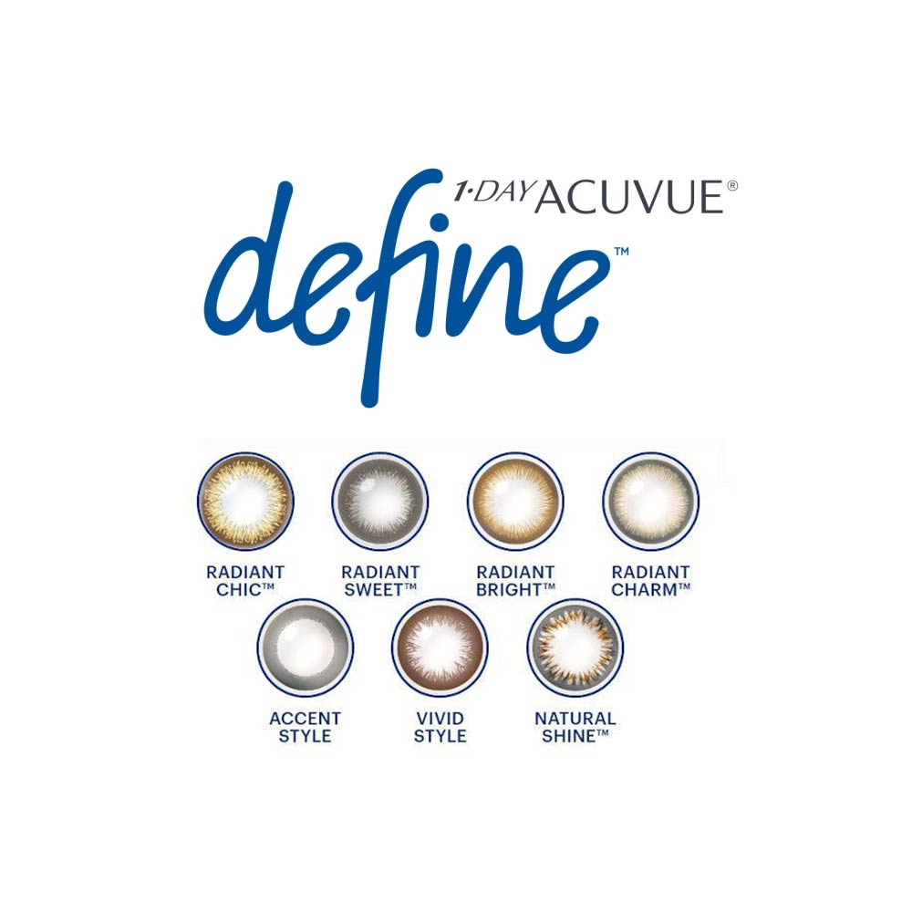 Acuvue Define OneDay Color Lenses (30 lenses pack) ezylens