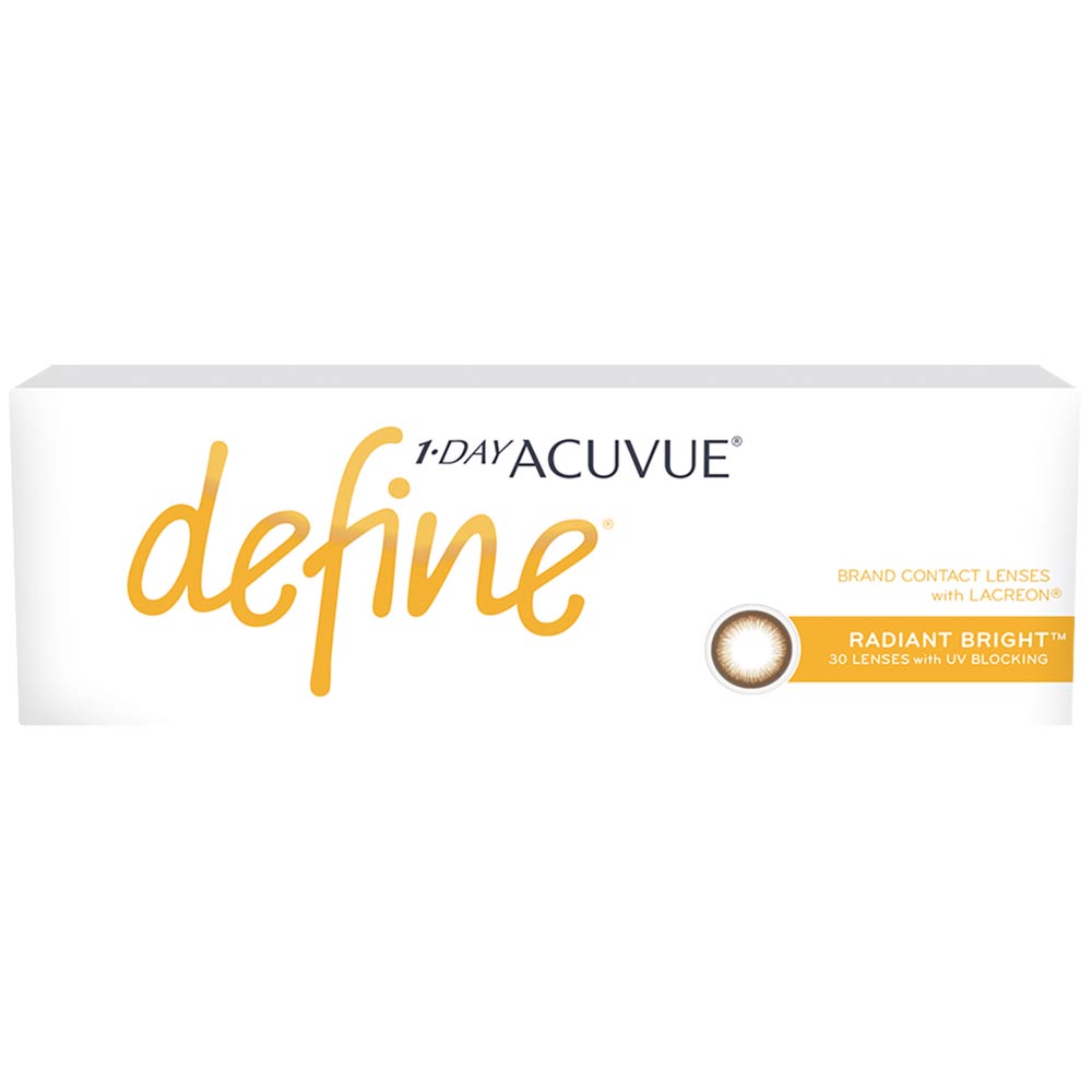 Acuvue Define Radiant Bright One-Day Color Lenses (30 lenses pack)