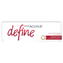 Load image into Gallery viewer, Acuvue Define Radiant Chic One-Day Color Lenses (30 lenses pack)