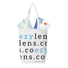 Load image into Gallery viewer, Ezylens.co logo Canvas Tote bag | Shoulder bag | Eco Bag