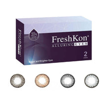 Load image into Gallery viewer, Freshkon Alluring Eyes Monthly Color Lenses 4 Colors available (2 lenses pack)
