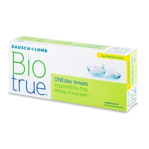 博士伦™博乐纯Biotrue 1 Day 全舒适 (渐进老花) 每日即弃隐形眼镜