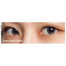 将图片加载到图库查看器，Clalen Iris 韩国进口美瞳 日抛 近视隐形眼镜 迷霧藍(Blue Moon)(每盒30片)
