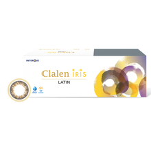 将图片加载到图库查看器，Clalen Iris 韩国进口美瞳 日抛 近视隐形眼镜 拉丁棕Latin (每盒30片)
