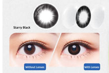 Load image into Gallery viewer, Miacare CONFiDENCE Daily - Starry Black Color Lenses / 10 lenses pack)
