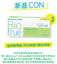 将图片加载到图库查看器，博士伦™博乐纯Biotrue 1 Day 全舒适 (渐进老花) 每日即弃隐形眼镜

