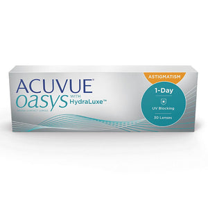 强生欧舒适日抛散光隐形眼镜 Acuvue Oaysy 1-DAY FOR ASTIGMARISM(每盒30片)