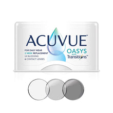 Load image into Gallery viewer, Acuvue Oasys with Transitions Bi-Weekly (6 lenses pack)
