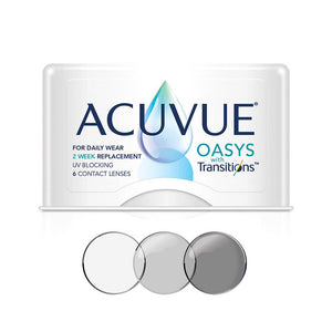 Acuvue Oasys with Transitions Bi-Weekly (6 lenses pack)