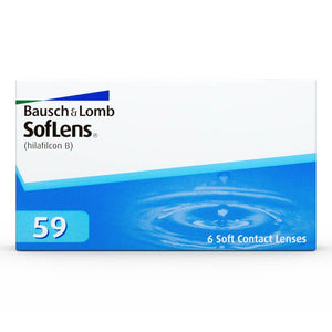 博士伦™清朗 隐形眼镜 双周抛 Soflens 59 Bi-Weekly(每盒6片)