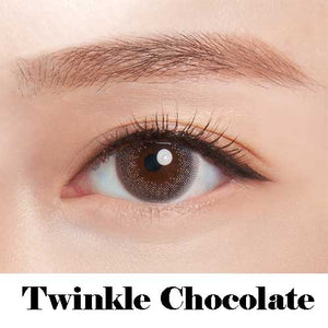 美若康™ CONFiDENCE 矽水凝胶彩色隐形眼鏡 - 心动系列 1-Day(Twinkle)(2色可选/每盒10片)