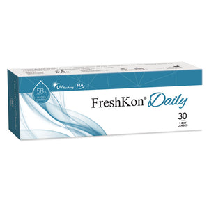 Freshkon Daily Clear Contact Lenses(30 lenses pack)