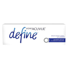 Load image into Gallery viewer, Acuvue Define Accent Style One-Day Color Lenses (30 lenses pack)
