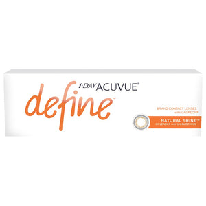 Acuvue New Define Natural Shine One-Day Color Lenses (30 lenses pack)