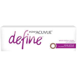 Acuvue New Define Vivid Style One-Day Color Lenses (30 lenses pack)