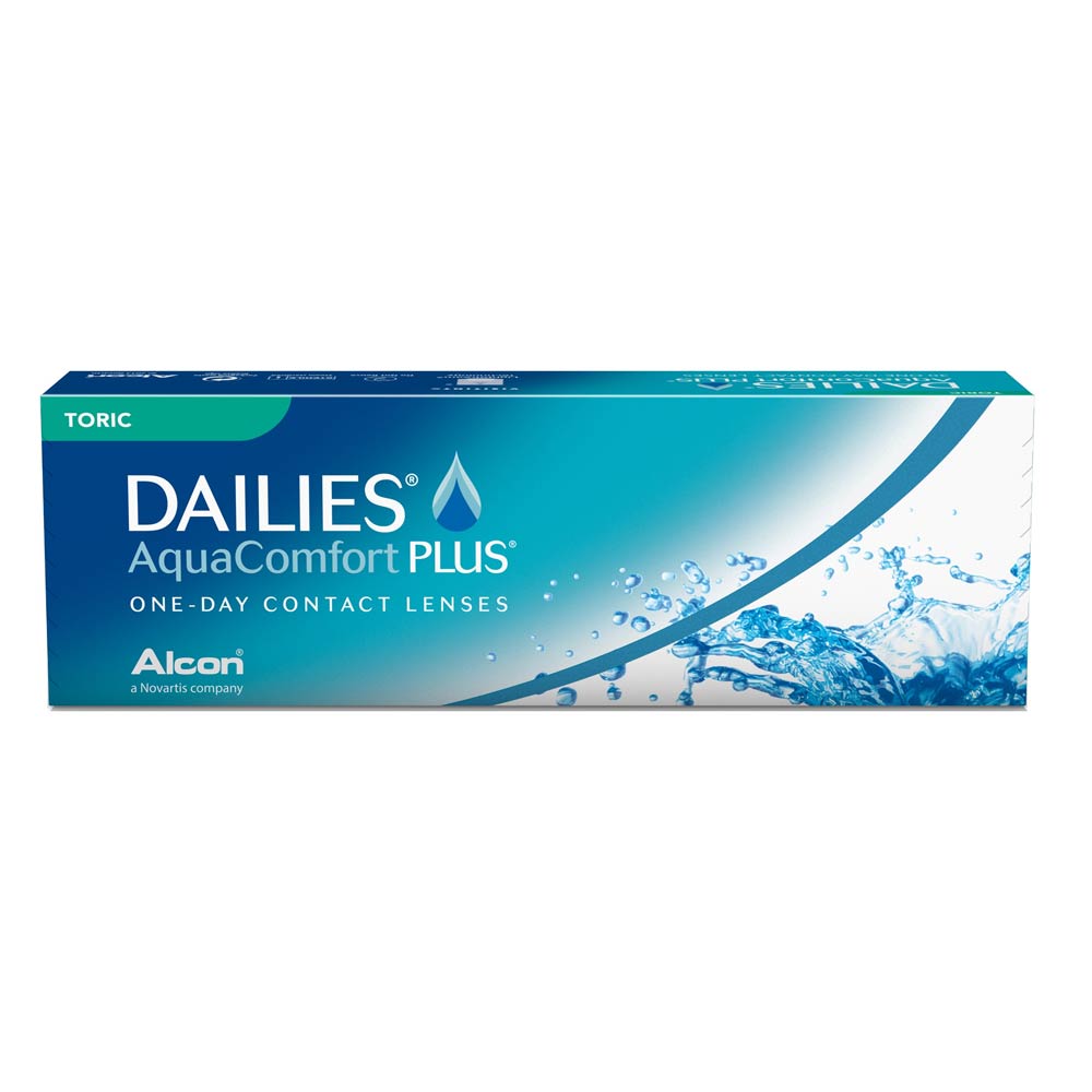 爱尔康™ 视康 多水润 天天抛 散光隐形眼镜(每盒30片)Alcon Dailies AquaComfort Plus Daily TORIC 