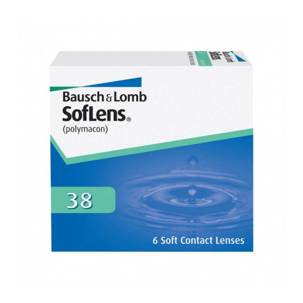 Bausch & Lomb Soflens 38 Weekly/Bi-Weekly (6 lenses pack)