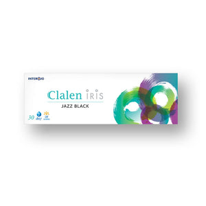 Clalen Iris 韩国进口美瞳 日抛 近视隐形眼镜 单色黑(每盒30片)