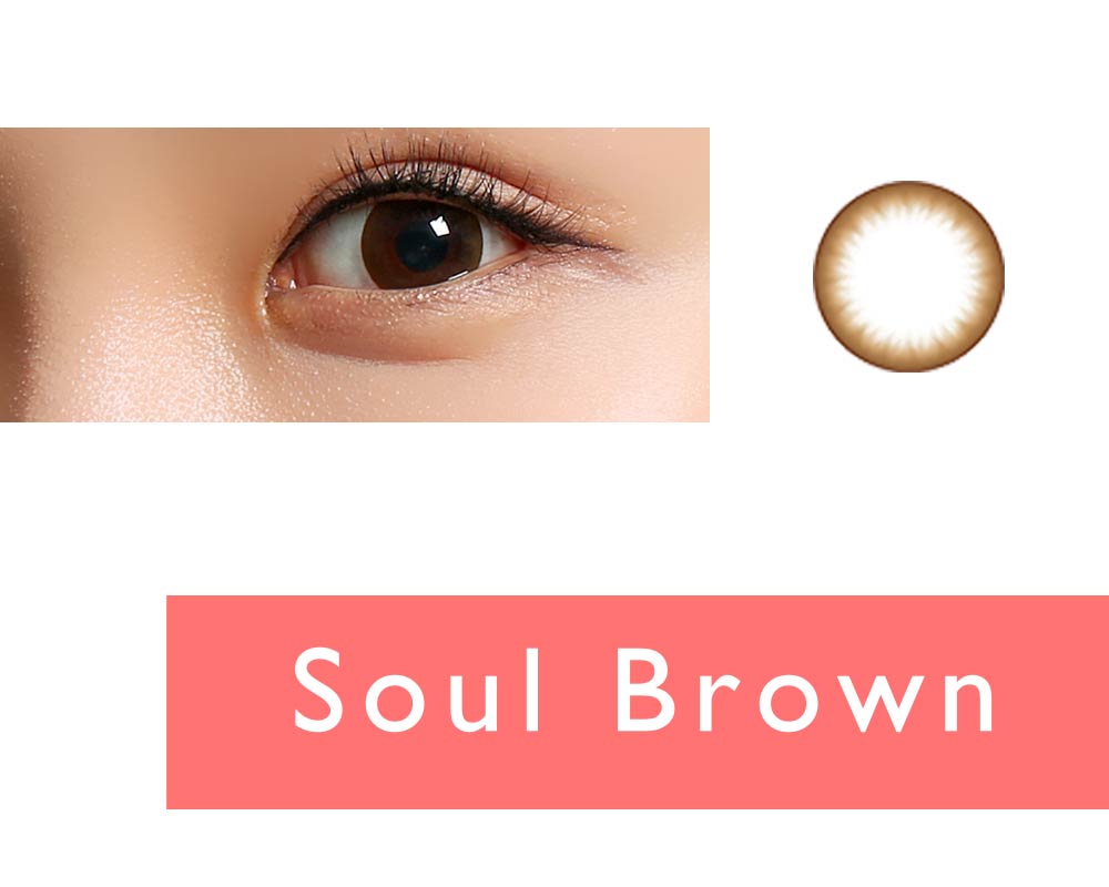 Clalen Iris One-day Color lenses Soul Brown (30 lenses pack)