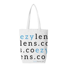 Load image into Gallery viewer, Ezylens.co logo Canvas Tote bag | Shoulder bag | Eco Bag
