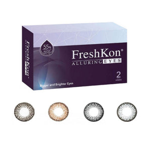 Freshkon Alluring Eyes Monthly Color Lenses 4 Colors available (2 lenses pack)