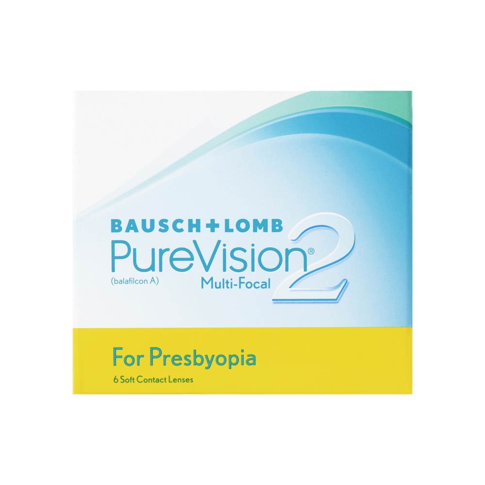 博士伦™纯视 PureVision 2 for Presbyopia (渐进老花) 每月即弃隐形眼镜
