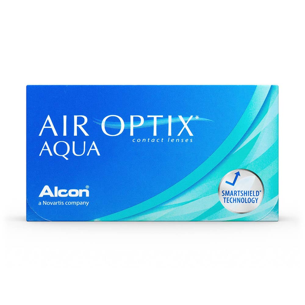 爱尔康™视康 水润舒视氧 Air Optix 月抛近视隐形眼镜(每盒6片)