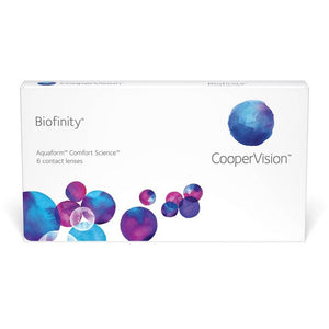 库博光学™佰视明Biofinity 近视/远视隐形眼镜 月抛(每盒6片)