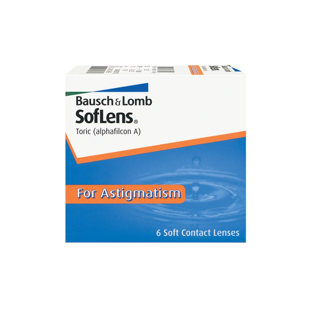 Bausch & Lomb SofLens 66 (Toric) for Astigmatism (6 lenses pack)